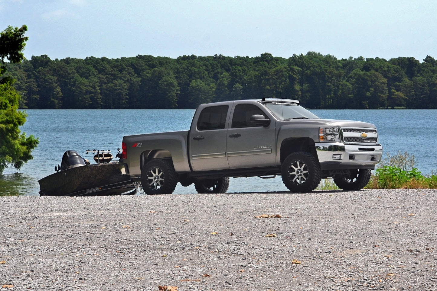 6 Inch Lift Kit M1 Struts/M1 Silverado/Sierra 1500 4WD (07-13) Rough Country-4