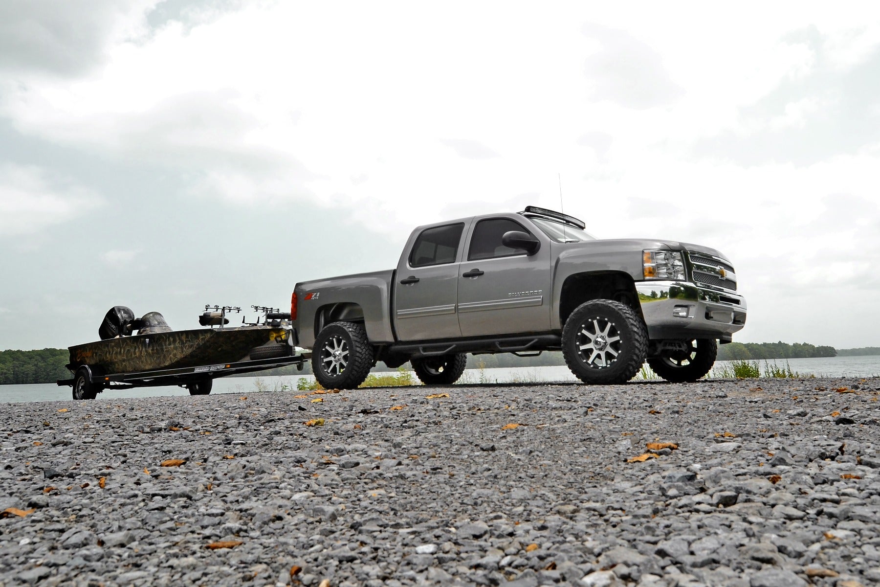 6 Inch Lift Kit M1 Struts/M1 Silverado/Sierra 1500 4WD (07-13) Rough Country-5