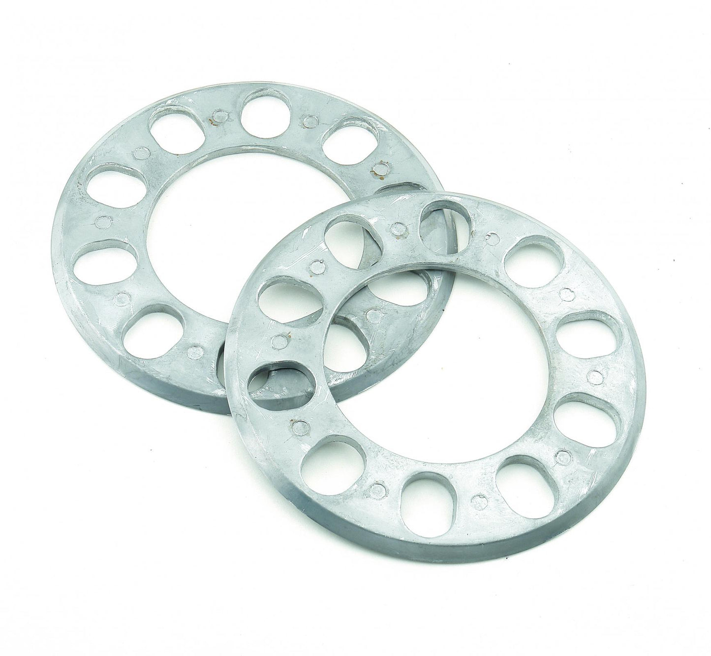 Wheel Spacers 7/32 Inch Thick, 5 lug 4 1/2 Inch Bolt Circle Mr Gasket