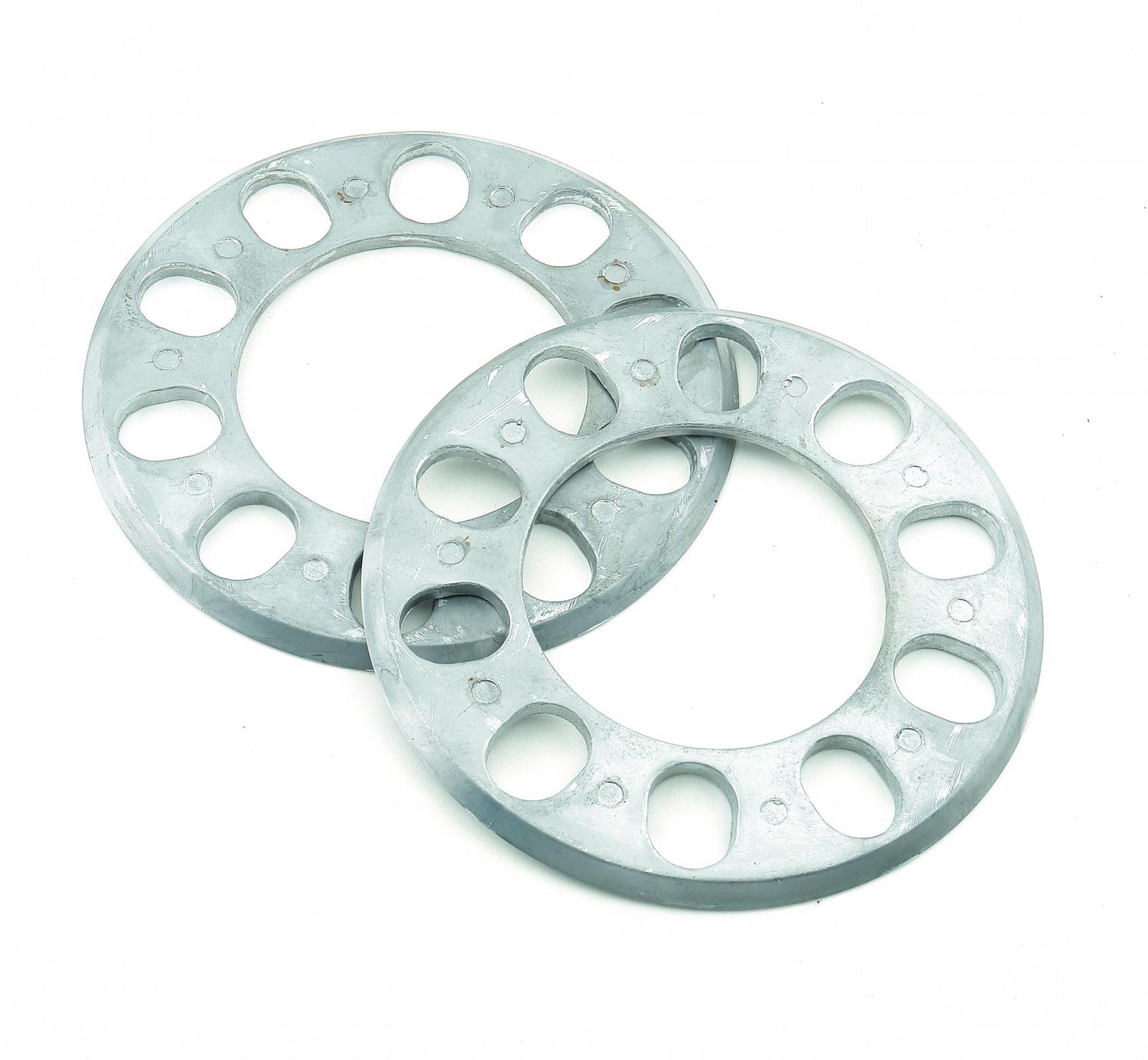 Wheel Spacers 7/32 Inch Thick, 5 lug 4 1/2 Inch Bolt Circle Mr Gasket