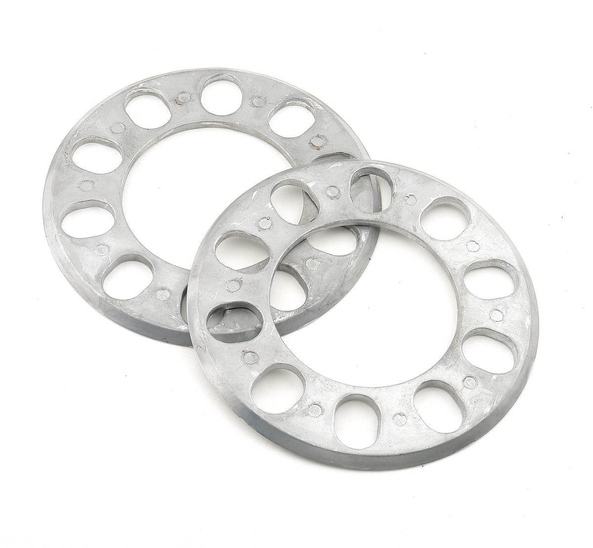 Wheel Spacers 7/32 Inch Thick, 5 lug 4 1/2 Inch Bolt Circle Mr Gasket