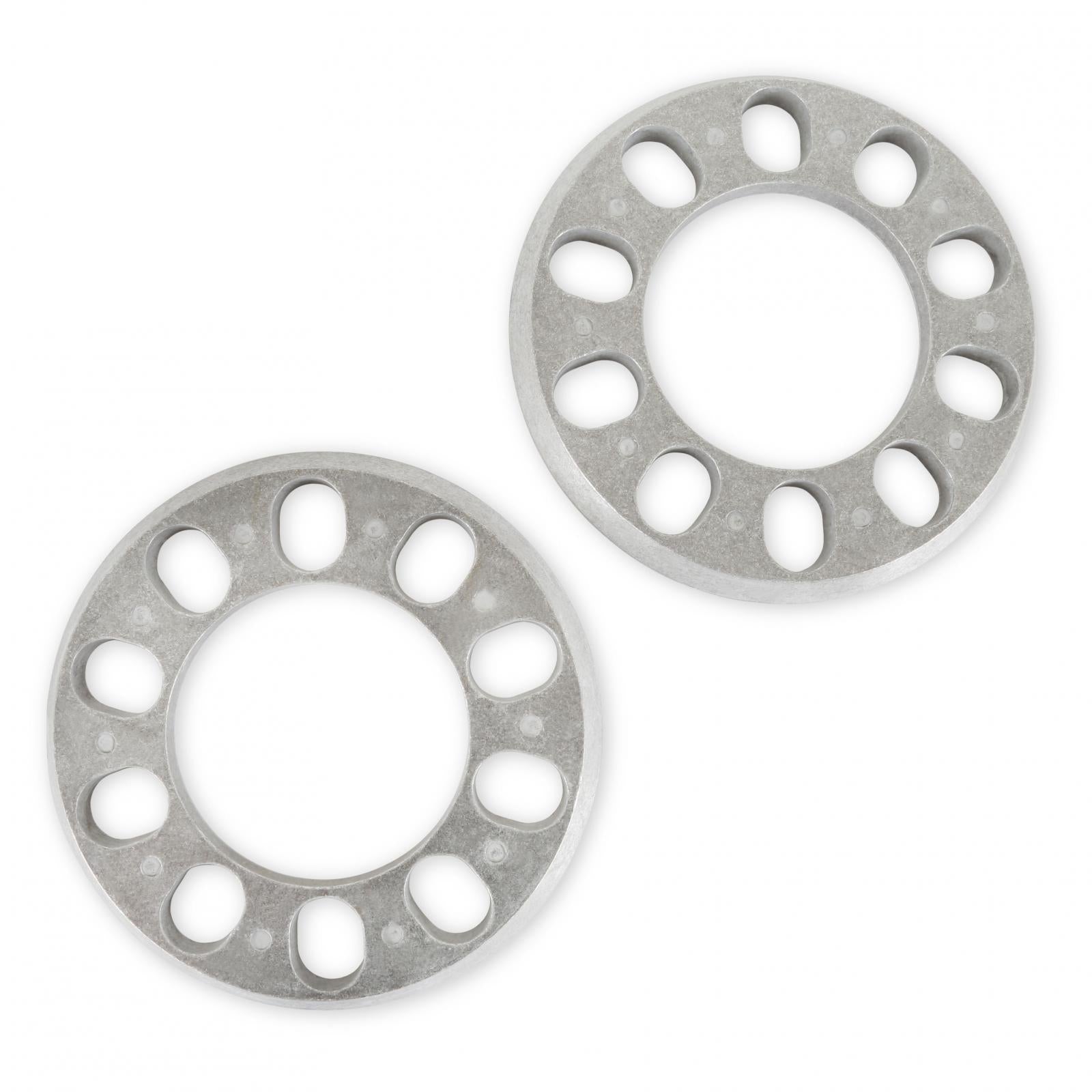 Wheel Spacers 7/16 Inch Thick, 5 lug 4 1/2 Inch Bolt Circle Mr Gasket-3