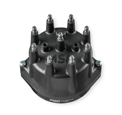Black Chevy Small / Big Block Dual Sync Distributor Pro-Billet Dual Sync EFI Distributors Designed To Work With Holley Efi, And Other Sequential EFI Systems That Support Hall Effect Crank And Cams Sensor Inputs MSD Ignition-2