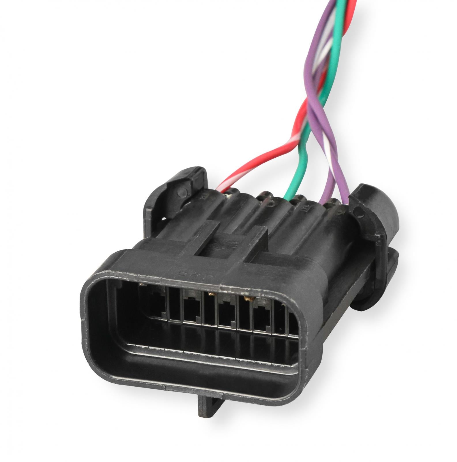 Black Chevy Tall Deck Dual Sync Distributor Pro-Billet Dual Sync EFI Distributors Designed To Work With Holley Efi, And Other Sequential EFI Systems That Support Hall Effect Crank And Cams Sensor Inputs MSD Ignition-4