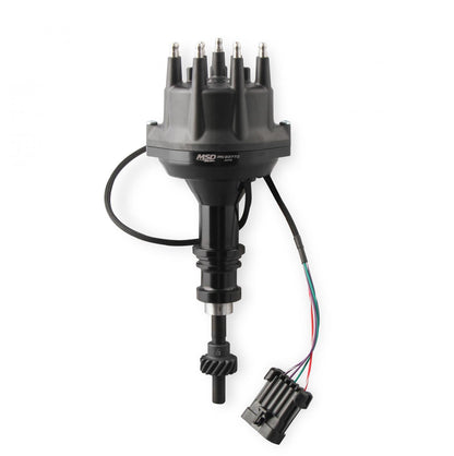 Black Ford 289, 302 Dual Sync Distributor Pro-Billet Dual Sync EFI Distributors With Steel Gear Is Designed To Work With Holley Efi, And Other Sequential EFI Systems That Support Hall Effect Crank And Cams Sensor Inputs MSD Ignition