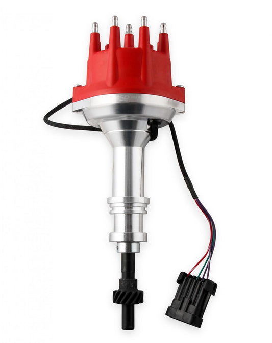 Ford 351W Dual Sync Distributor Pro-Billet Dual Sync EFI Distributors Designed To Work With Holley Efi, And Other Sequential EFI Systems That Support Hall Effect Crank And Cams Sensor Inputs MSD Ignition