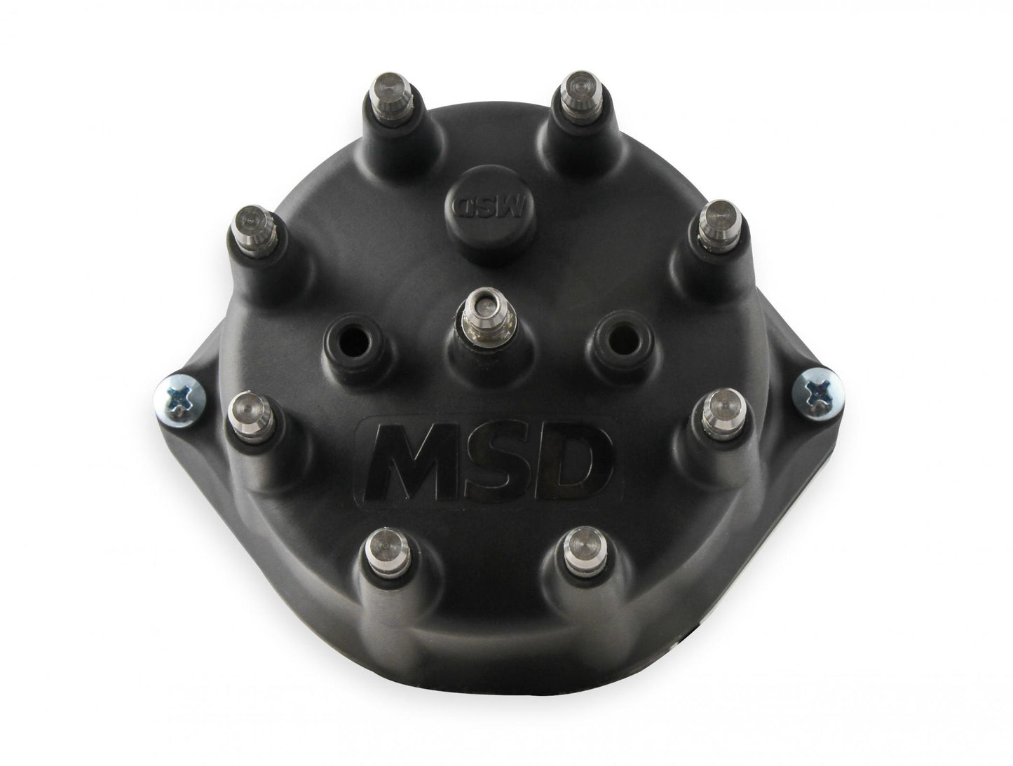 Black Ford 351W Dual Sync Distributor Pro-Billet Dual Sync EFI Distributors Designed To Work With Holley Efi, And Other Sequential EFI Systems That Support Hall Effect Crank And Cams Sensor Inputs MSD Ignition-2