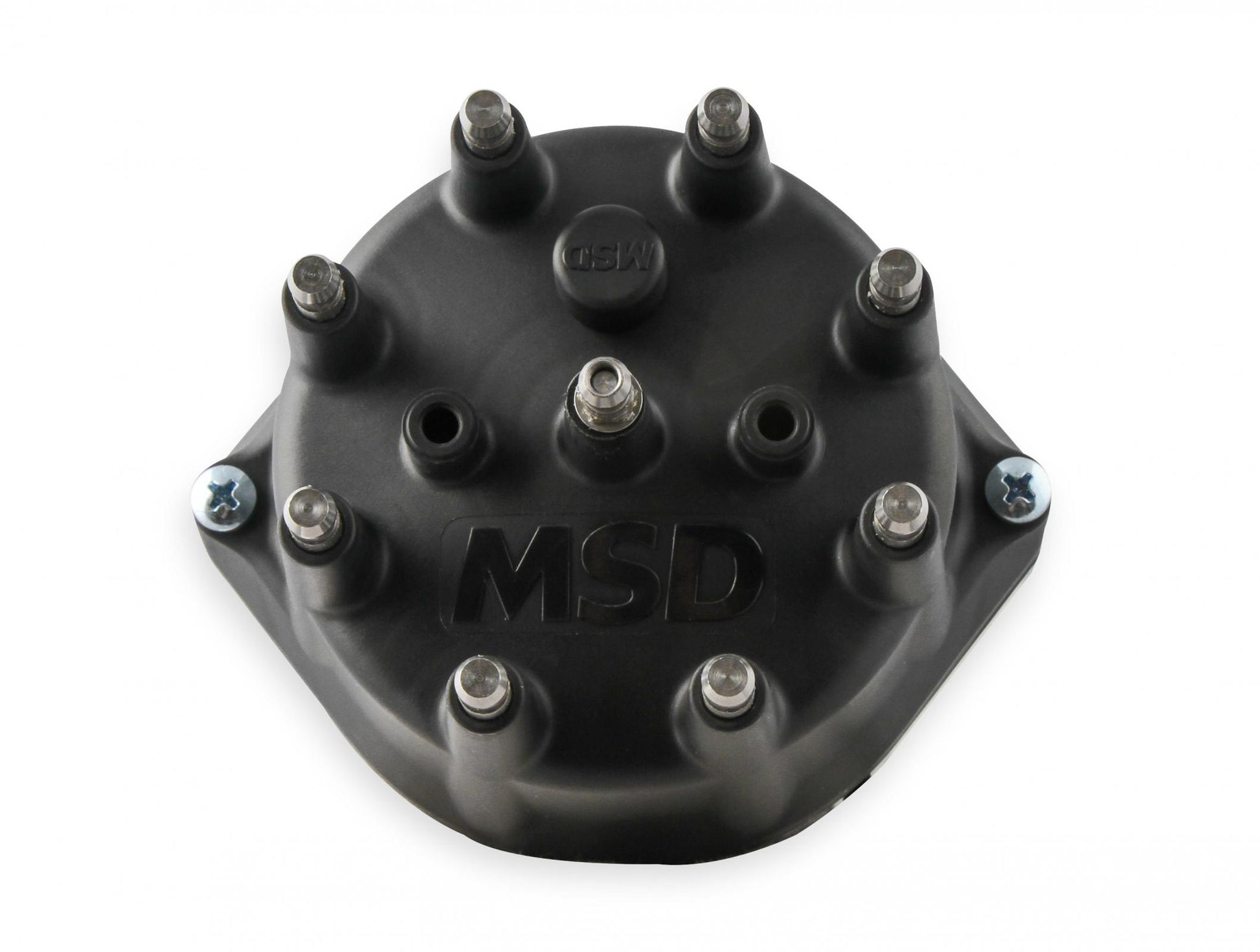 Black Ford 351W Dual Sync Distributor Pro-Billet Dual Sync EFI Distributors Designed To Work With Holley Efi, And Other Sequential EFI Systems That Support Hall Effect Crank And Cams Sensor Inputs MSD Ignition-2