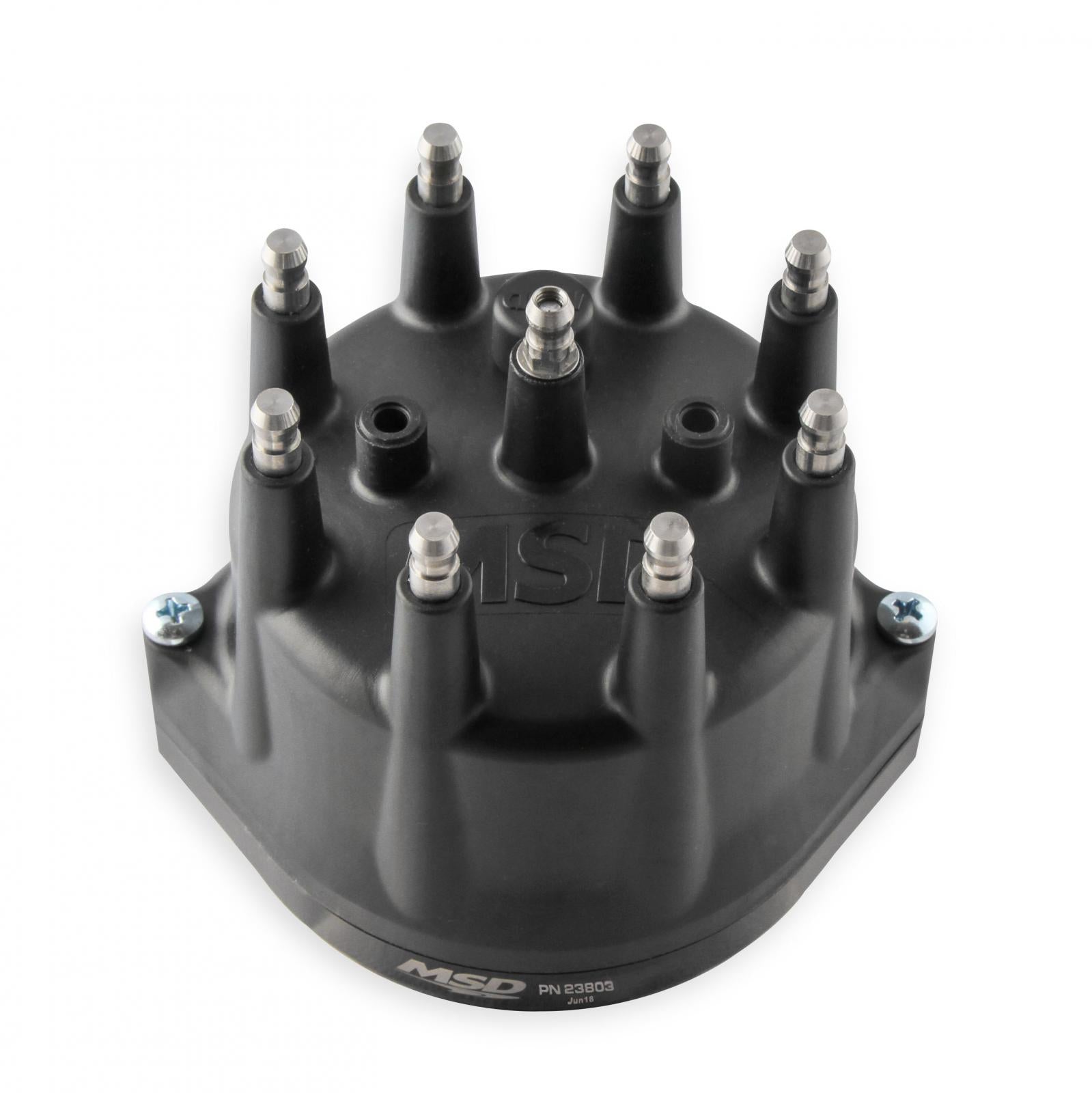 Black Ford Fe Dual Sync Distributor Pro-Billet Dual Sync EFI Distributors Designed To Work With Holley Efi, And Other Sequential EFI Systems That Support Hall Effect Crank And Cams Sensor Inputs MSD Ignition-2