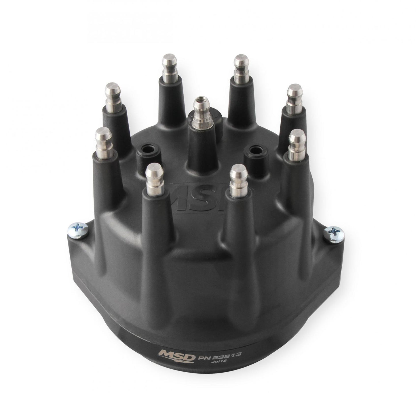 Black Chrysler 318-360 Dual Sync Distributor Pro-Billet Dual Sync EFI Distributors Designed To Work With Holley Efi, And Other Sequential EFI Systems That Support Hall Effect Crank And Cams Sensor Inputs MSD Ignition-2