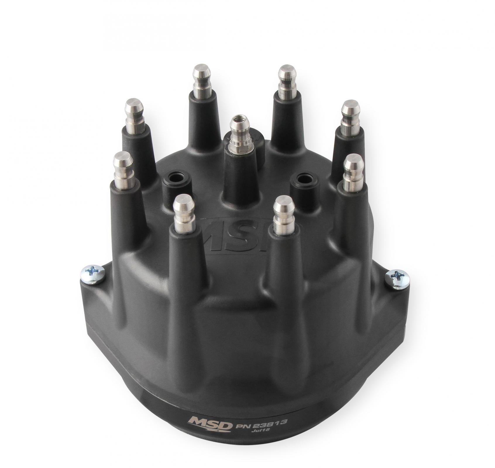 Black Chrysler 318-360 Dual Sync Distributor Pro-Billet Dual Sync EFI Distributors Designed To Work With Holley Efi, And Other Sequential EFI Systems That Support Hall Effect Crank And Cams Sensor Inputs MSD Ignition-2