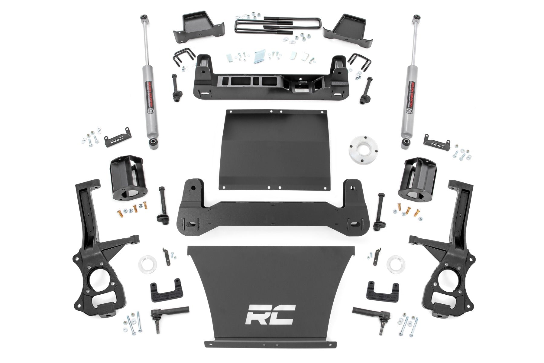 6 Inch Lift Kit Chevy Silverado 1500 2WD (2019-2024) Rough Country