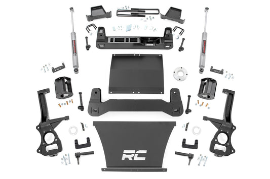 6 Inch Lift Kit Chevy Silverado 1500 2WD (2019-2024) Rough Country