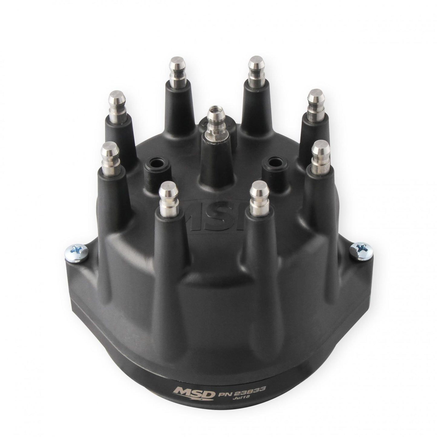 Black Chrysler 426, 440 Dual Sync Distributor Pro-Billet Dual Sync EFI Distributors Designed To Work With Holley Efi, And Other Sequential EFI Systems That Support Hall Effect Crank And Cams Sensor Inputs MSD Ignition-2
