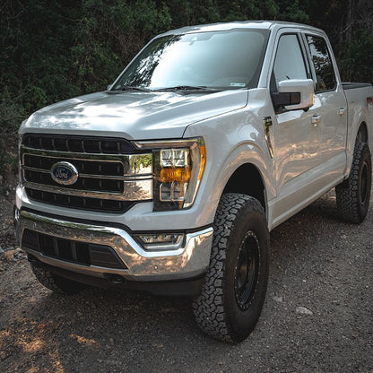 2021-2022 Ford F-150 4WD 3 Inch Front Lift Kit W/Ball joint upper control arms and with Shocks Tuff Country-3