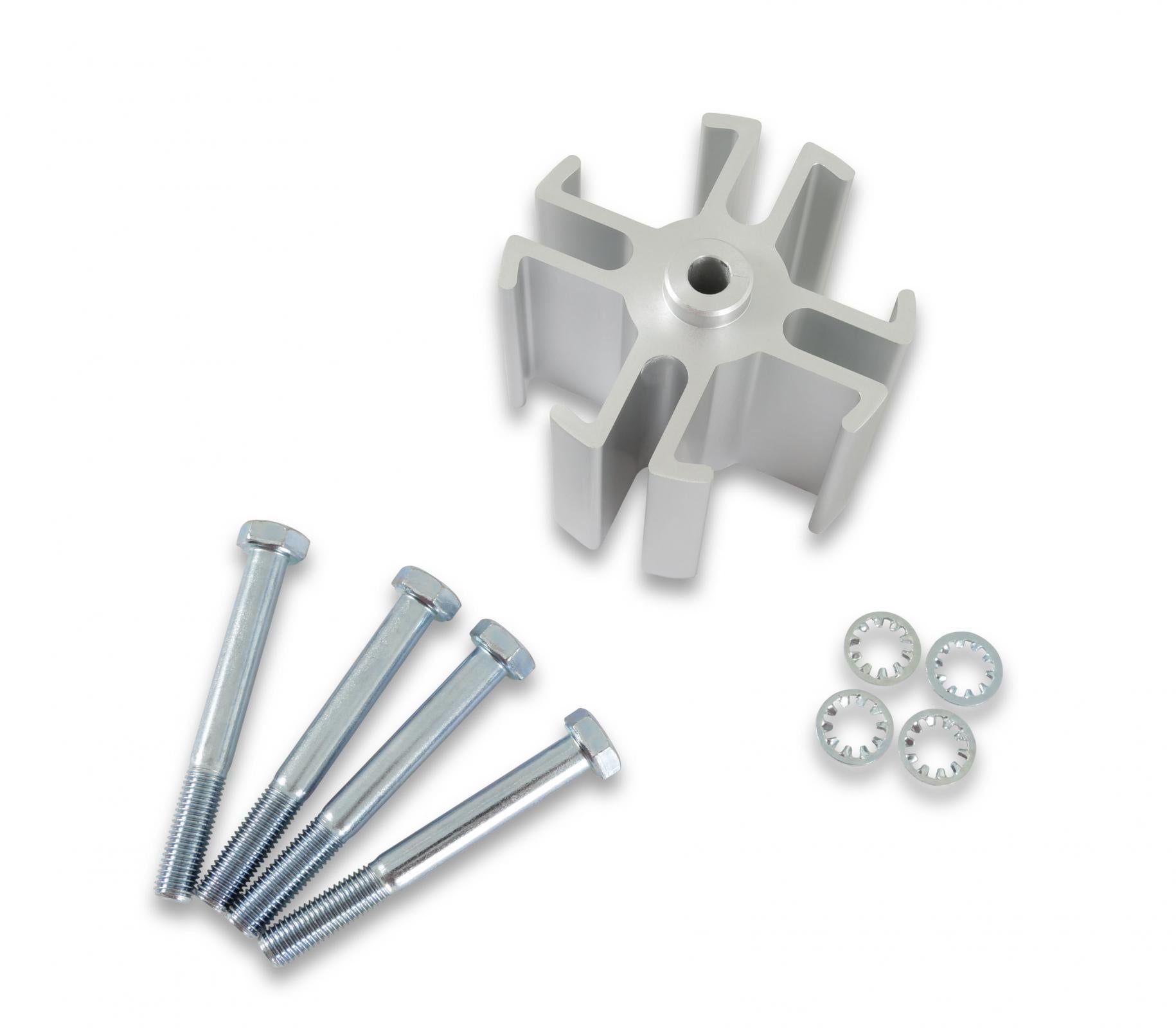 Fan Spacer Kit 2 Inch Fits 0.625 Inch Pilot Shaft Mr Gasket