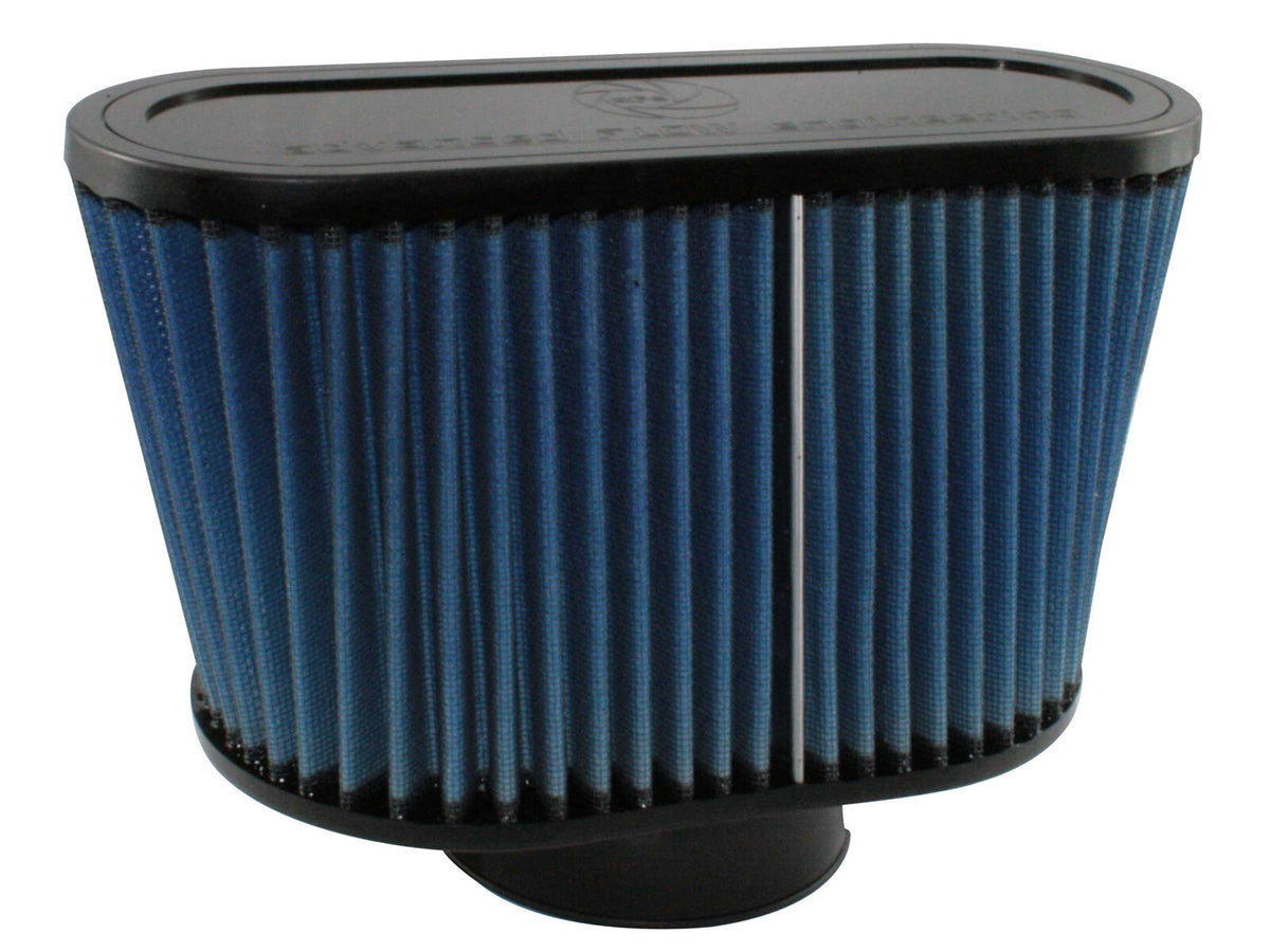 Magnum Force Intake Replacement Air Filter w/ Pro 5R Media 3-1/2 Inch F x (9x5-3/4) Inch B x (11x4) Inch T x 6 Inch H aFe Power