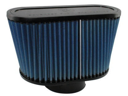 Magnum Force Intake Replacement Air Filter w/ Pro 5R Media 3-1/2 Inch F x (9x5-3/4) Inch B x (11x4) Inch T x 6 Inch H aFe Power