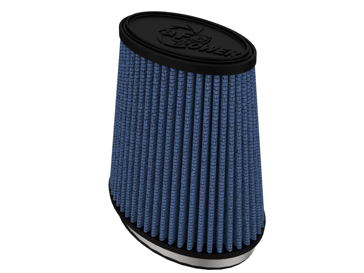 Magnum Force Intake Replacement Air Filter w/ Pro 5R Media (3x4-3/4) Inch F (4x5-3/4) Inch B (2-1/2x4-1/4) Inch T x 6 Inch H Includes Two Air Filters aFe Power-1