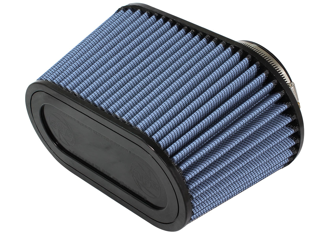 Magnum Force Intake Replacement Air Filter w/ Pro 5R Media 3-1/4 Inch F X (11x6) Inch B X (9-1/2 x 4-1/2) Inch T X 6 Inch H aFe Power-1