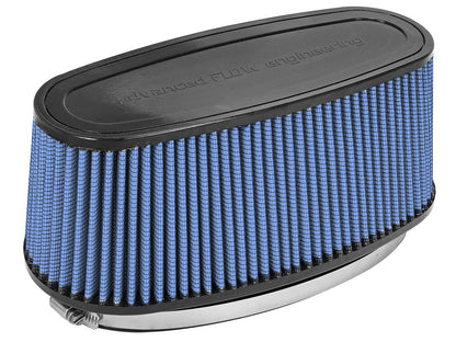Magnum Force Intake Replacement Air Filter w/ Pro 5R Media (11-3/8x4) Inch F x (14x5-1/2) Inch B x (12x3-1/2) Inch T x 5 Inch H aFe Power