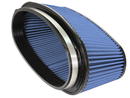 Magnum Force Intake Replacement Air Filter w/ Pro 5R Media (11-3/8x4) Inch F x (14x5-1/2) Inch B x (12x3-1/2) Inch T x 5 Inch H aFe Power-1