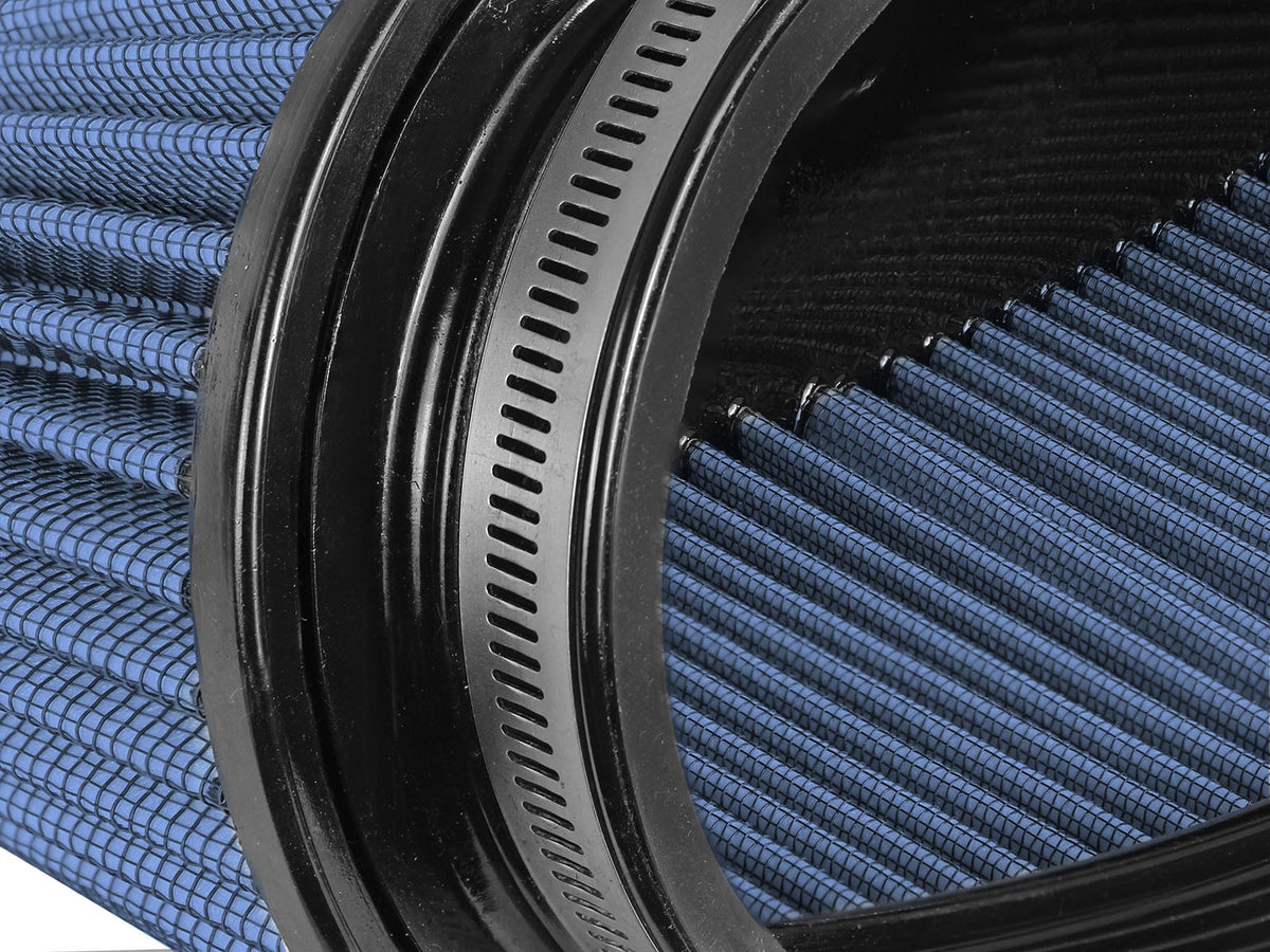 Magnum Force Intake Replacement Air Filter w/ Pro 5R Media (11-3/8x4) Inch F x (14x5-1/2) Inch B x (12x3-1/2) Inch T x 5 Inch H aFe Power-2