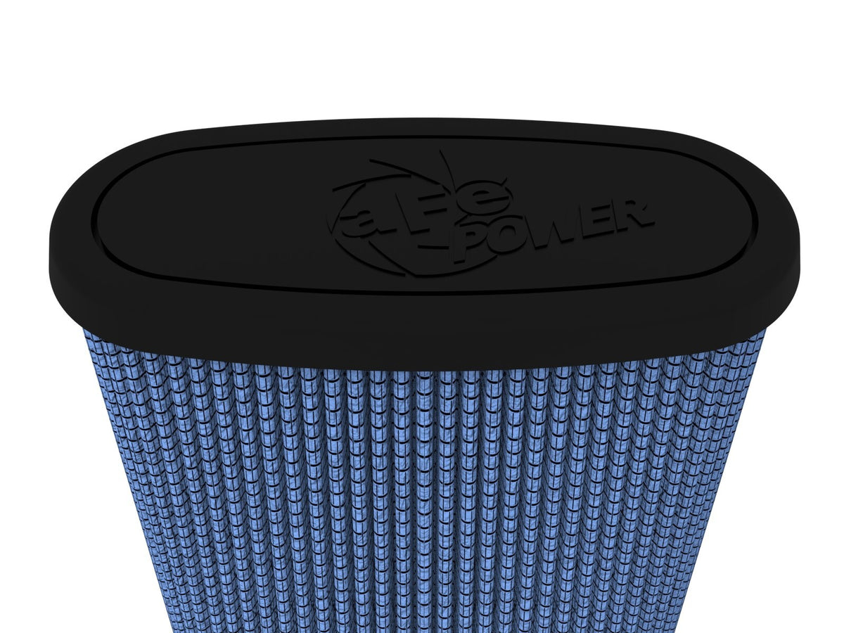 Magnum Force Intake Replacement Air Filter w/ Pro 5R Media 3-1/2 Inch F X (5-3/4x5) Inch B X (6x2-3/4) Inch T X 6-1/2 Inch H aFe Power-3