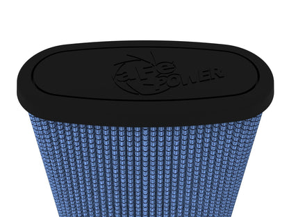 Magnum Force Intake Replacement Air Filter w/ Pro 5R Media 3-1/2 Inch F X (5-3/4x5) Inch B X (6x2-3/4) Inch T X 6-1/2 Inch H aFe Power-3