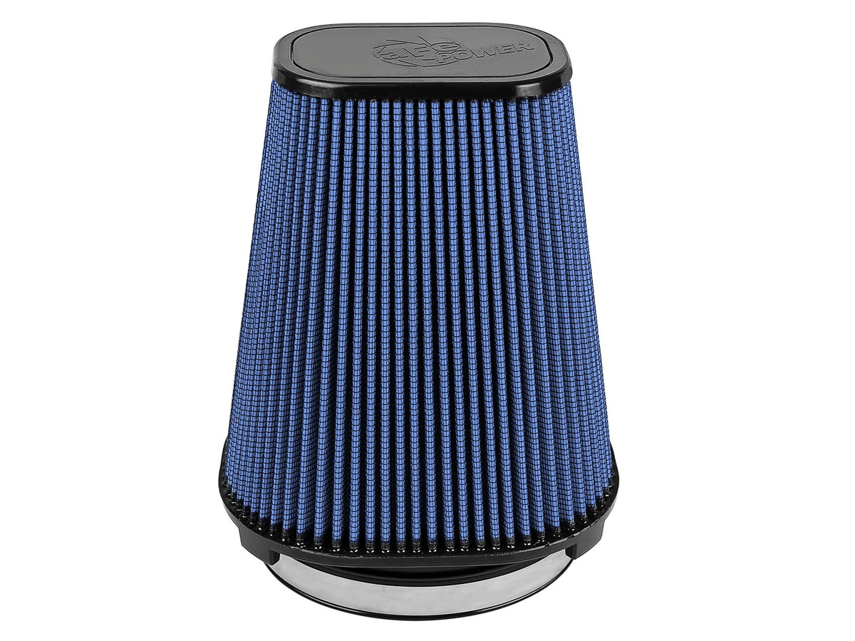 Magnum Force Intake Replacement Air Filter w/ Pro 5R Media (7-1/2x5-1/2) Inch F x (9x7) Inch B x (5-3/4x3-3/4) Inch T x 10 Inch H aFe Power