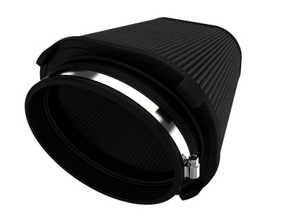 Track Series Intake Replacement Air Filter w/ Black Pro 5R Media (7-1/2x5-1/2) Inch F x (9-1/4x7-1/4) Inch B x (6x4) Inch T x 7 Inch H aFe Power-1