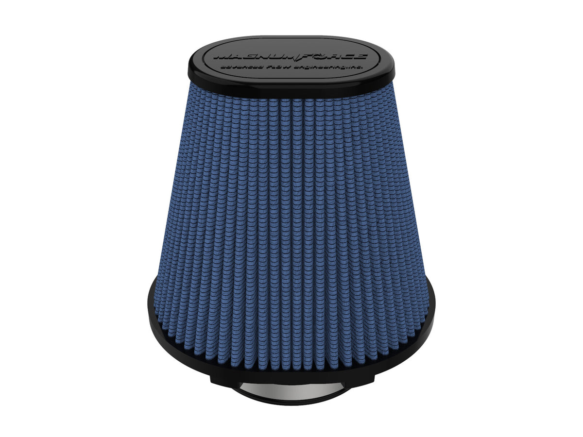 Magnum Force Intake Replacement Air Filter w/ Pro 5R Media 4 Inch F x (7-3/4x6-1/2) Inch B x (4-3/4x3-1/2) Inch T x 7 Inch H aFe Power