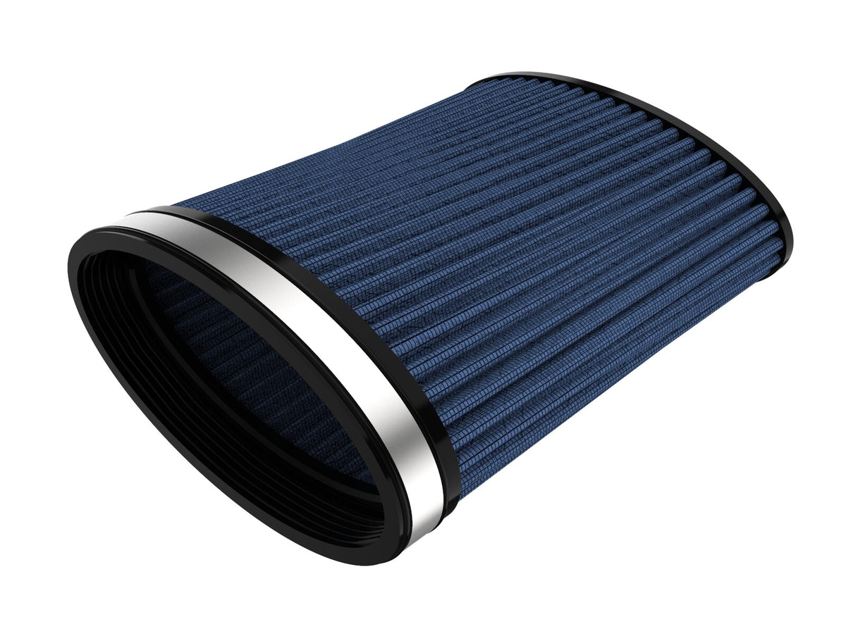 Magnum Force Intake Replacement Air Filter w/ Pro 5R Media (6-1/2x3-1/4) Inch F x (7x3-3/4) Inch B x (7x3) Inch T x 7-1/2 Inch H aFe Power-1