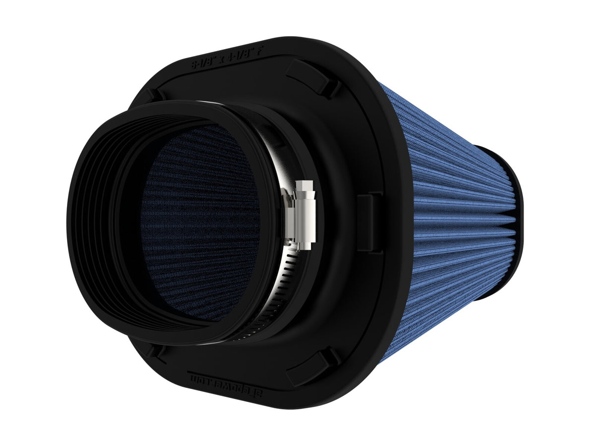 Track Series Intake Replacement Air Filter w/ Pro 5R Media (6-1/8x4-1/8) Inch F x (9-1/4x7-1/4) Inch B x (6x4) Inch T x 7-1/8 Inch H aFe Power-1