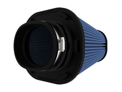 Track Series Intake Replacement Air Filter w/ Pro 5R Media (6-1/8x4-1/8) Inch F x (9-1/4x7-1/4) Inch B x (6x4) Inch T x 7-1/8 Inch H aFe Power-1