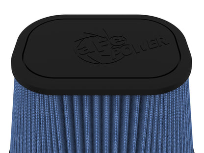 Track Series Intake Replacement Air Filter w/ Pro 5R Media (6-1/8x4-1/8) Inch F x (9-1/4x7-1/4) Inch B x (6x4) Inch T x 7-1/8 Inch H aFe Power-3