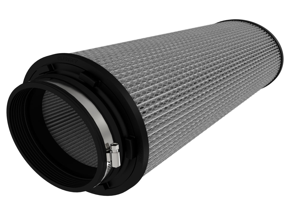 Magnum Force Intake Replacement Air Filter w/ Pro Dry S Media (6-3/4x5) Inch F x (9-1/4x7-1/2) Inch B (7-3/4x6) Inch T x 18 Inch H aFe Power-1