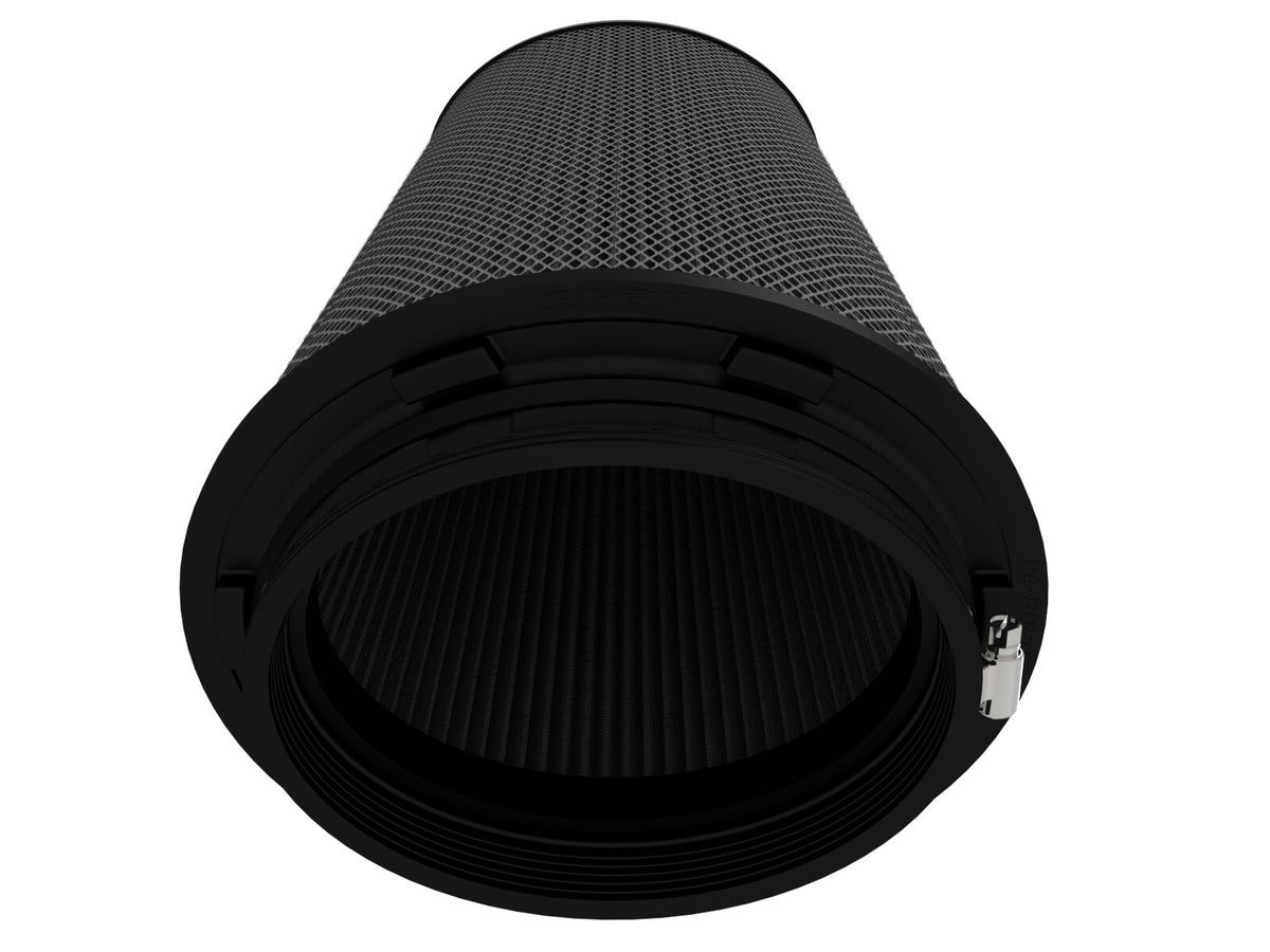 Magnum Force Intake Replacement Air Filter w/ Black Pro 5R Media (6-3/4x5) Inch F x (9-1/4x7-1/2) Inch B (7-3/4x6) Inch T x 18 Inch H aFe Power-2
