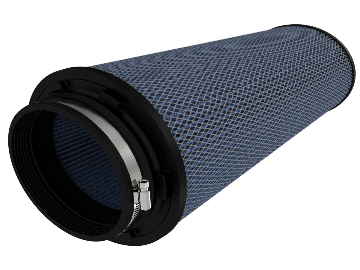 Magnum Force Intake Replacement Air Filter w/ Pro 5R Media (6-3/4x5) Inch F x (9-1/4x7-1/2) Inch B (7-3/4x6) Inch T x 18 Inch H aFe Power-1