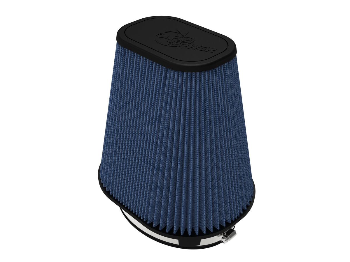 Magnum Force Intake Replacement Air Filter w/ Pro 5R Media (7-1/2x5-1/2) Inch F x (9-1/4x7-1/4) Inch B x (6x4) Inch T x 9 Inch H aFe Power