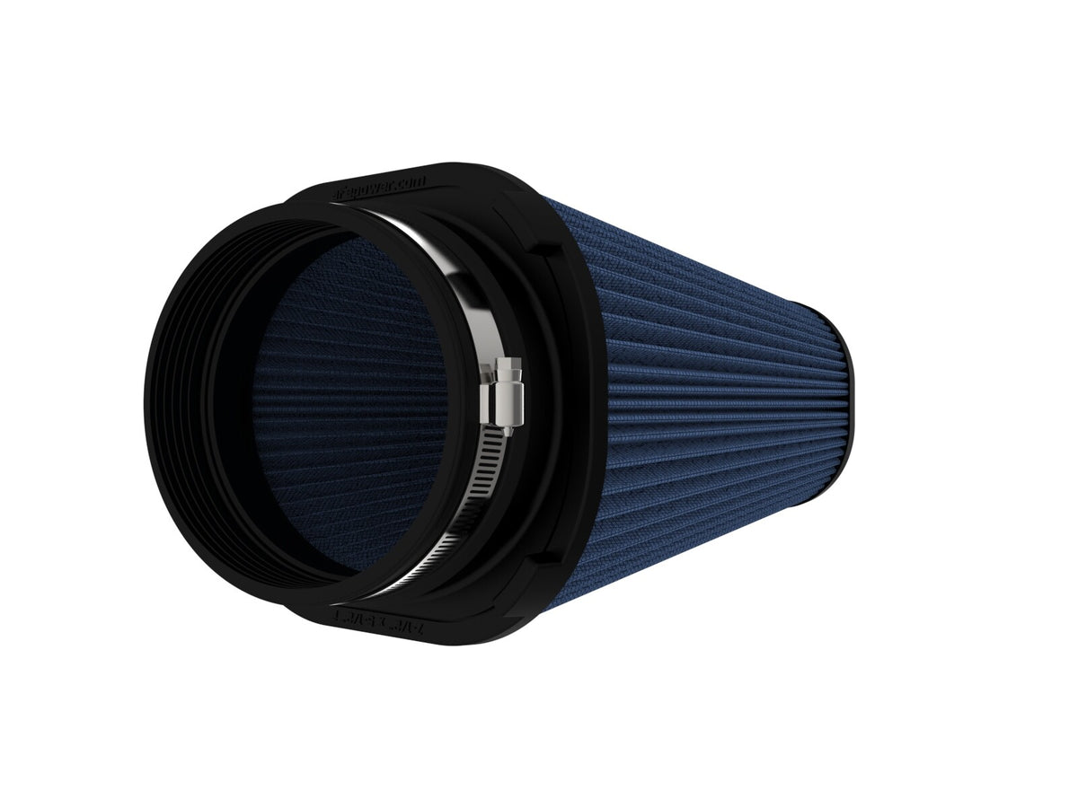 Magnum Force Intake Replacement Air Filter w/ Pro 5R Media (7-1/2x5-1/2) Inch F x (9-1/4x7-1/4) Inch B x (6x4) Inch T x 9 Inch H aFe Power-1