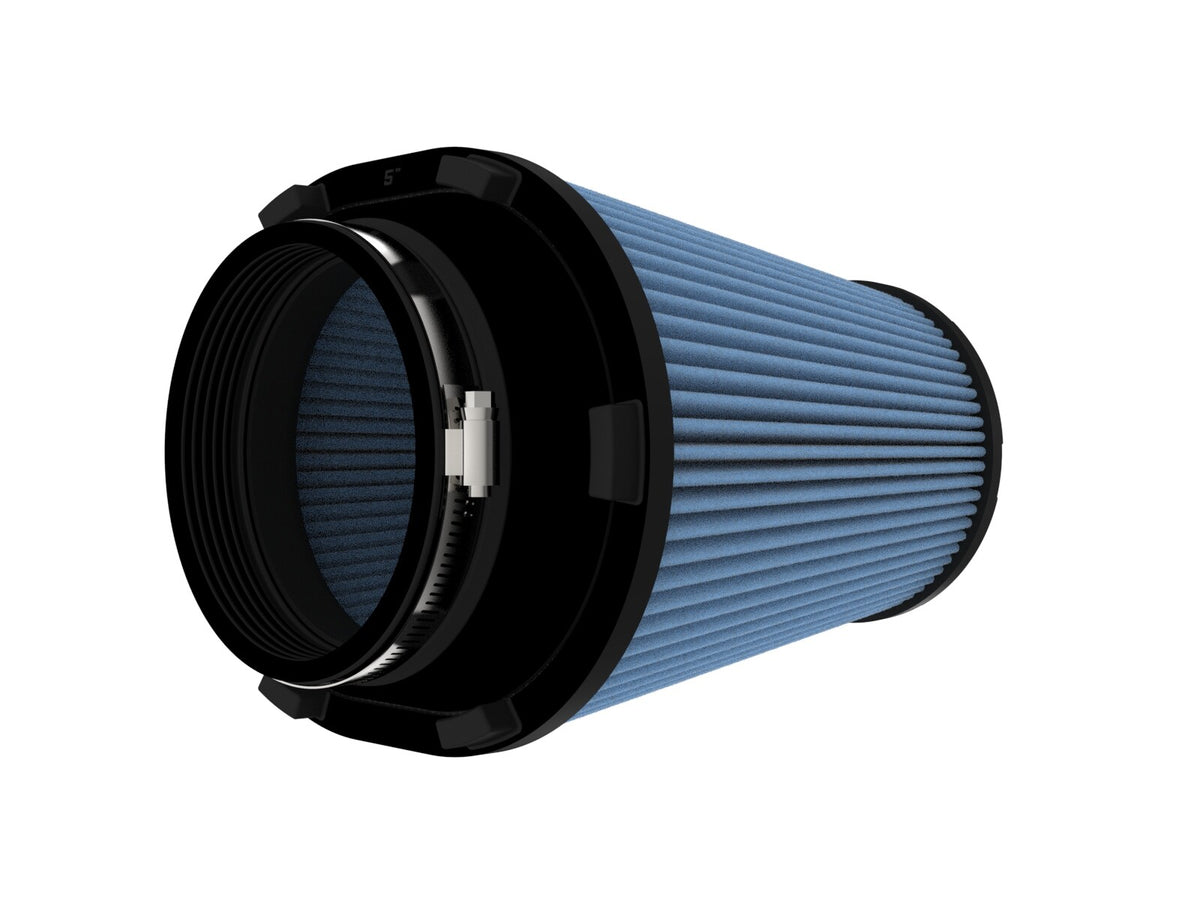 Magnum Force Intake Replacement Air Filter w/ D2 Media 5 Inch F x (9 x 7.5) Inch B x (6.75 x 5.5) Inch T x 9 Inch H aFe Power-1