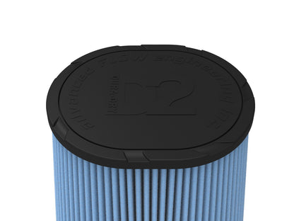 Magnum Force Intake Replacement Air Filter w/ D2 Media 5 Inch F x (9 x 7.5) Inch B x (6.75 x 5.5) Inch T x 9 Inch H aFe Power-3