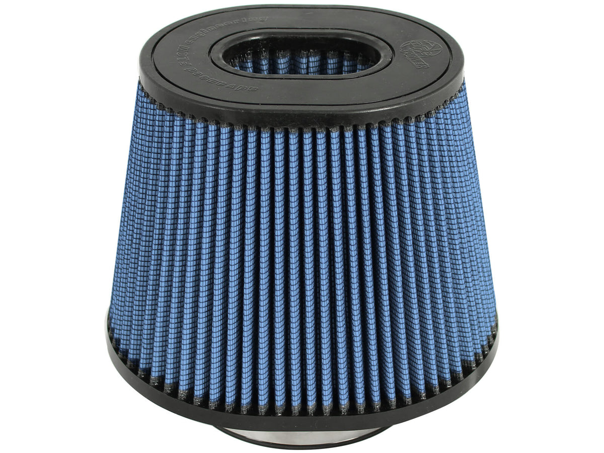 Magnum Force Intake Replacement Air Filter w/ Pro 5R Media 5 Inch F x (9x7-1/2) Inch B x (6-3/4x5-1/2) Inch T x 7 Inch H aFe Power