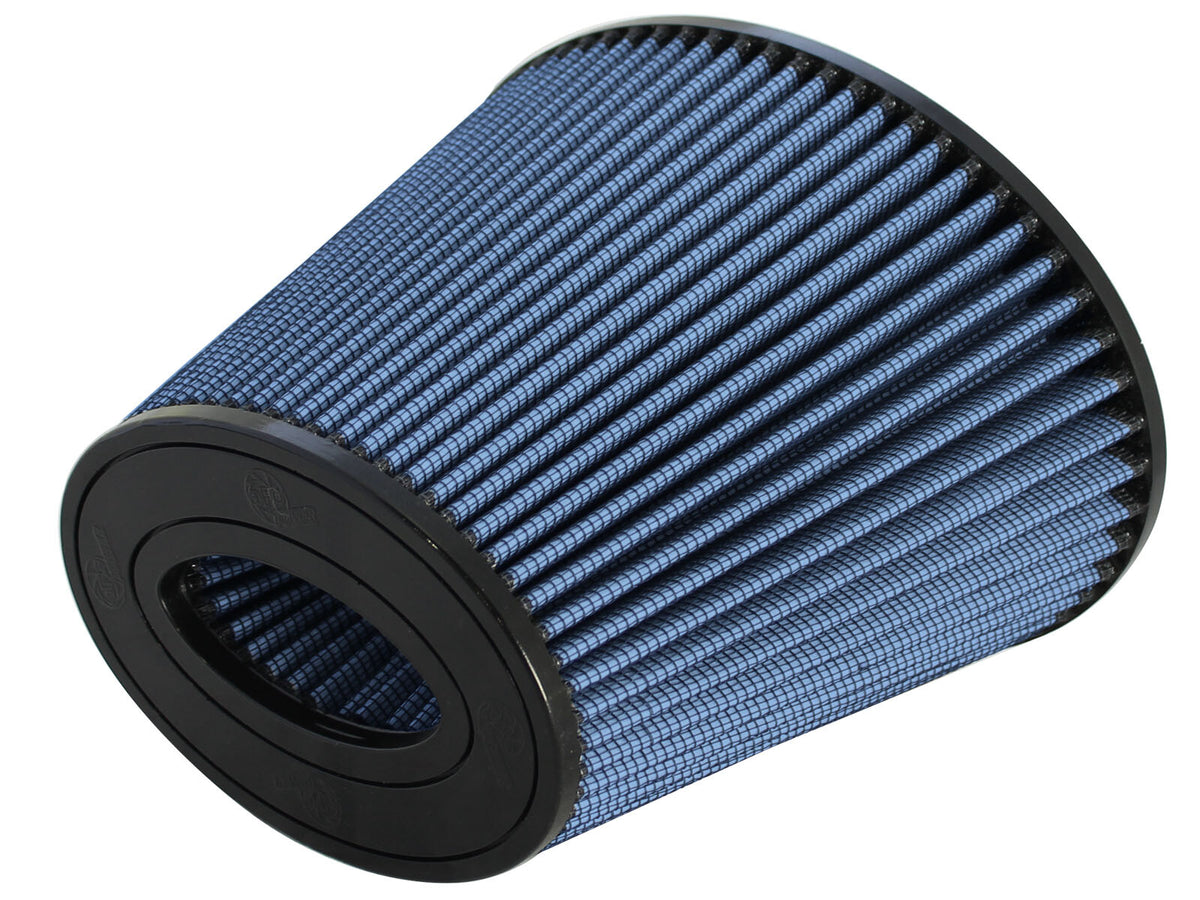 Magnum Force Intake Replacement Air Filter w/ Pro 5R Media (7x5-1/4) Inch F x (10x7-1/4) Inch B (6-7/8x4-7/8) Inch T (Inverted) x 7-7/8 Inch H aFe Power-1