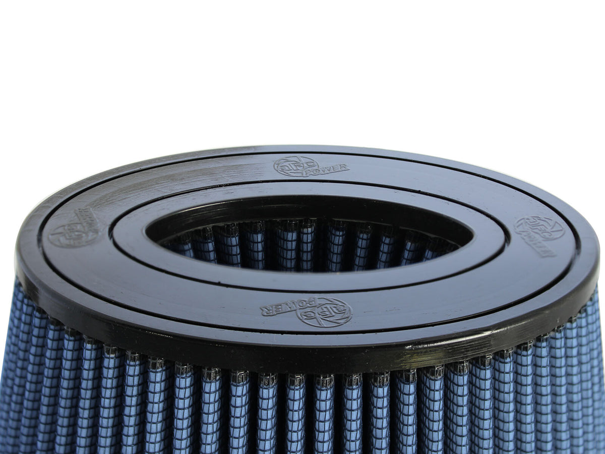 Magnum Force Intake Replacement Air Filter w/ Pro 5R Media (7x5-1/4) Inch F x (10x7-1/4) Inch B (6-7/8x4-7/8) Inch T (Inverted) x 7-7/8 Inch H aFe Power-4