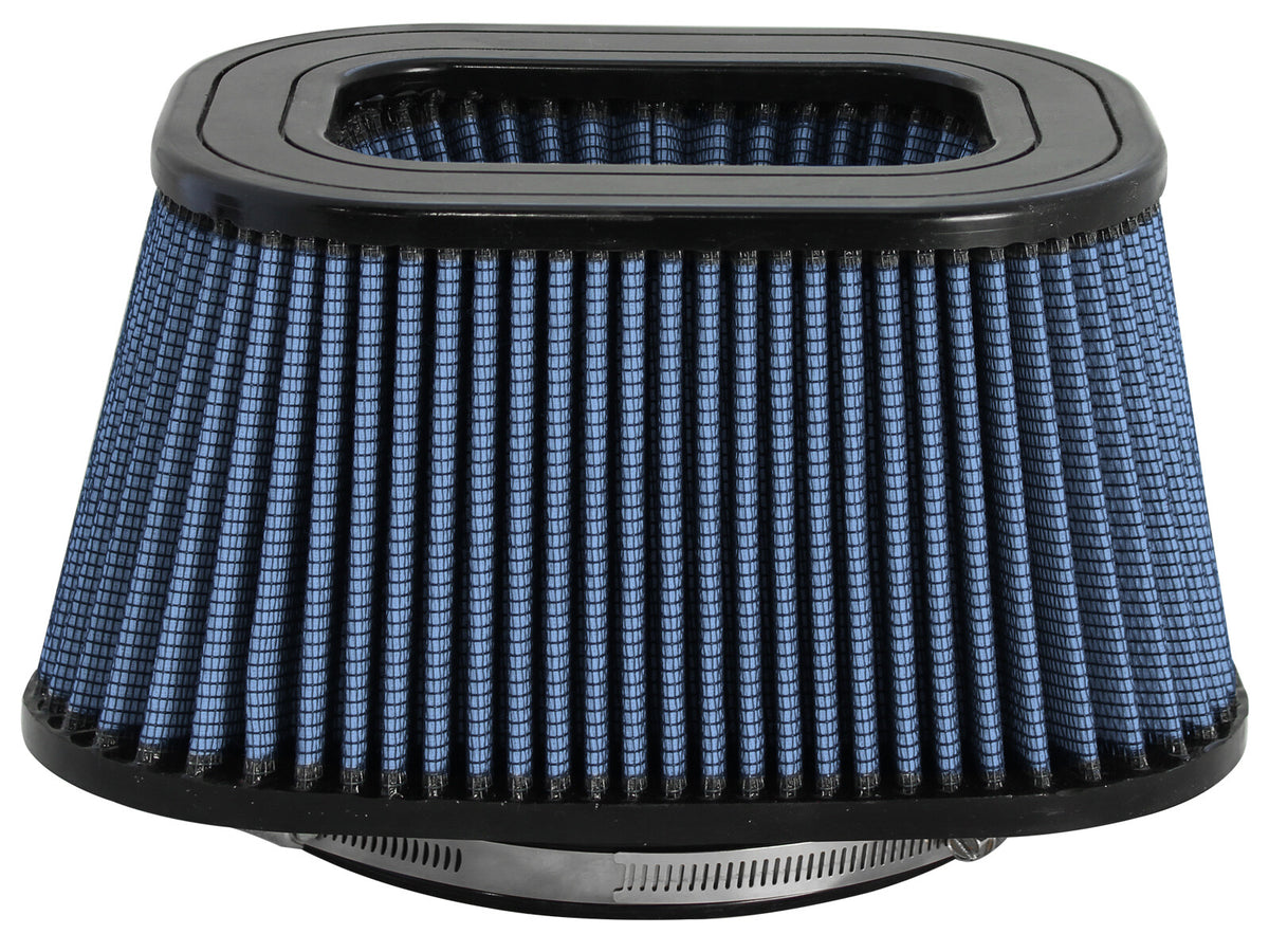 Magnum Force Intake Replacement Air Filter w/ Pro 5R Media 7-1/8 Inch F x (8-3/4 x 10-1/2) Inch B x (6-1/2 x 8-5/8) Inch T (Inverted) x 5 Inch H aFe Power