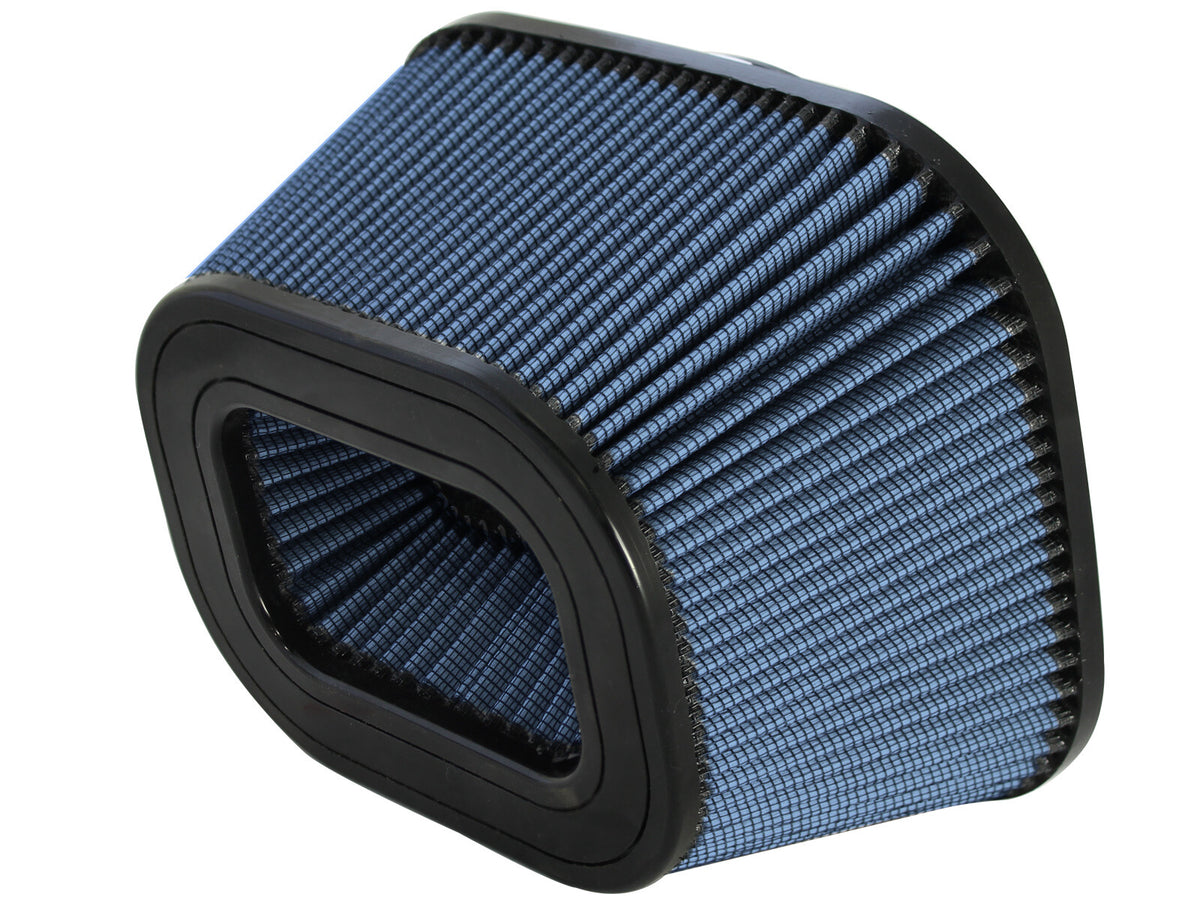 Magnum Force Intake Replacement Air Filter w/ Pro 5R Media 7-1/8 Inch F x (8-3/4 x 10-1/2) Inch B x (6-1/2 x 8-5/8) Inch T (Inverted) x 5 Inch H aFe Power-1
