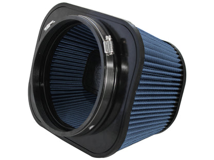 Magnum Force Intake Replacement Air Filter w/ Pro 5R Media 7-1/8 Inch F x (8-3/4 x 10-1/2) Inch B x (6-1/2 x 8-5/8) Inch T (Inverted) x 5 Inch H aFe Power-2