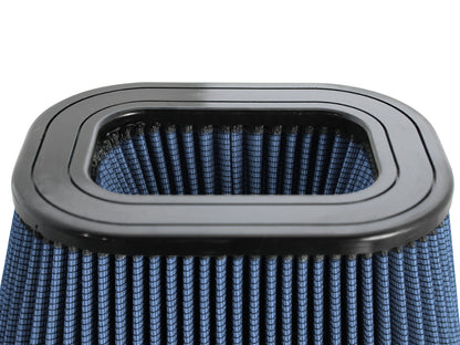 Magnum Force Intake Replacement Air Filter w/ Pro 5R Media 7-1/8 Inch F x (8-3/4 x 10-1/2) Inch B x (6-1/2 x 8-5/8) Inch T (Inverted) x 5 Inch H aFe Power-4